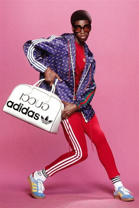 collaboration adidas gucci|gucci adidas collab tracksuit.